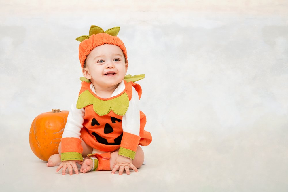 Fotografía profesional para bebés en Halloween